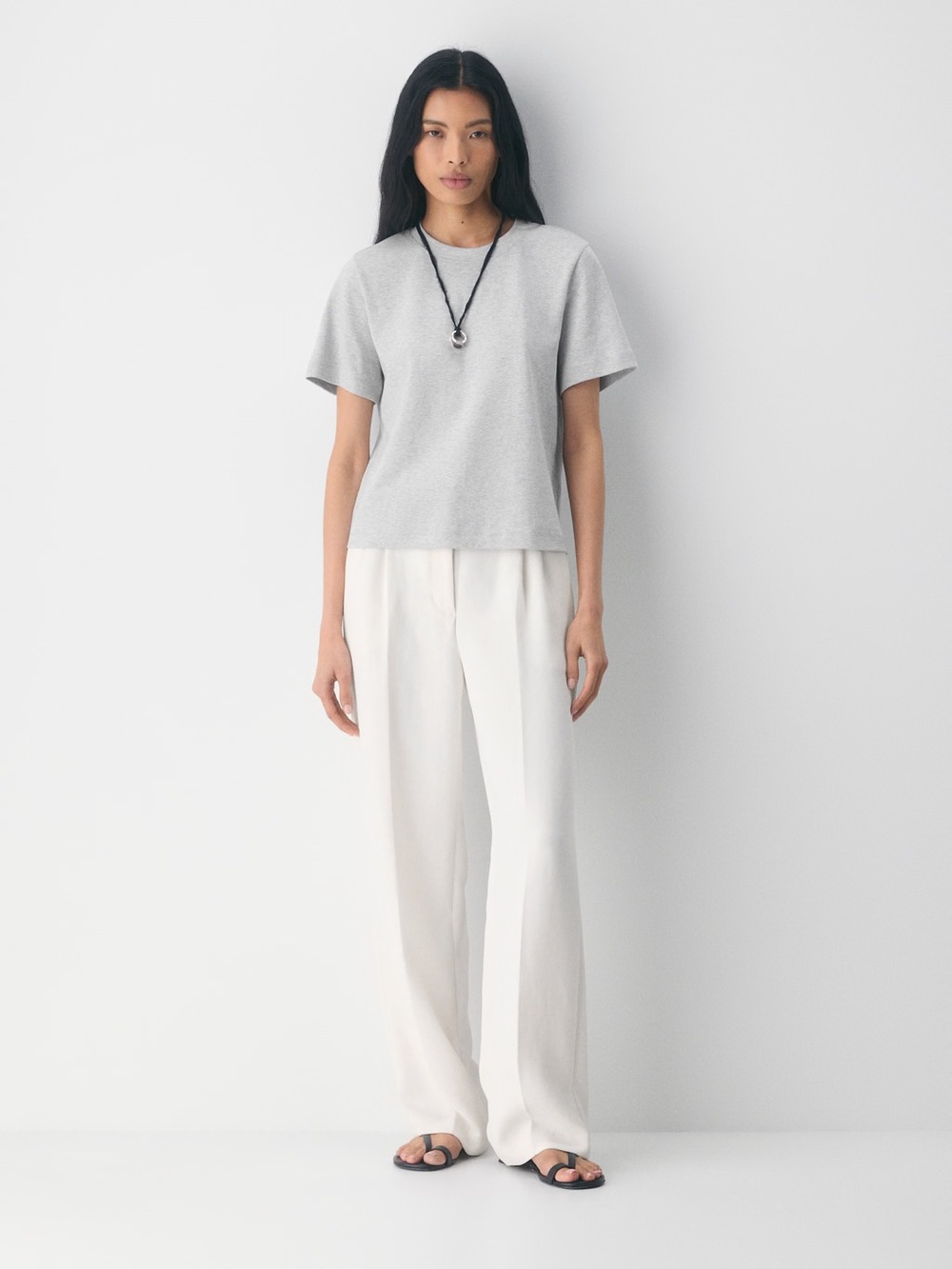 WILFRED • The Effortless Pant - Crepette - in Light Birch
